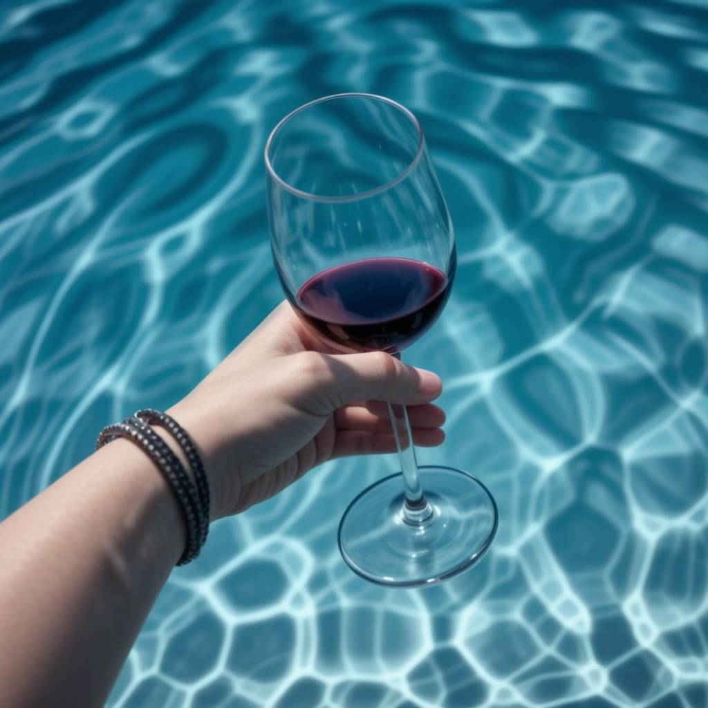 Фото открытого бассейна в гостинице Космос