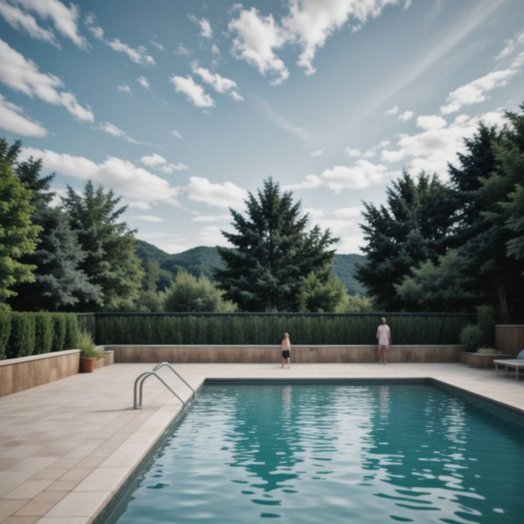 Фото бассейна отель Космос Геленджик